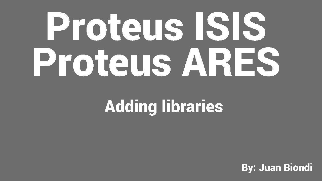 proteus 8 library folder